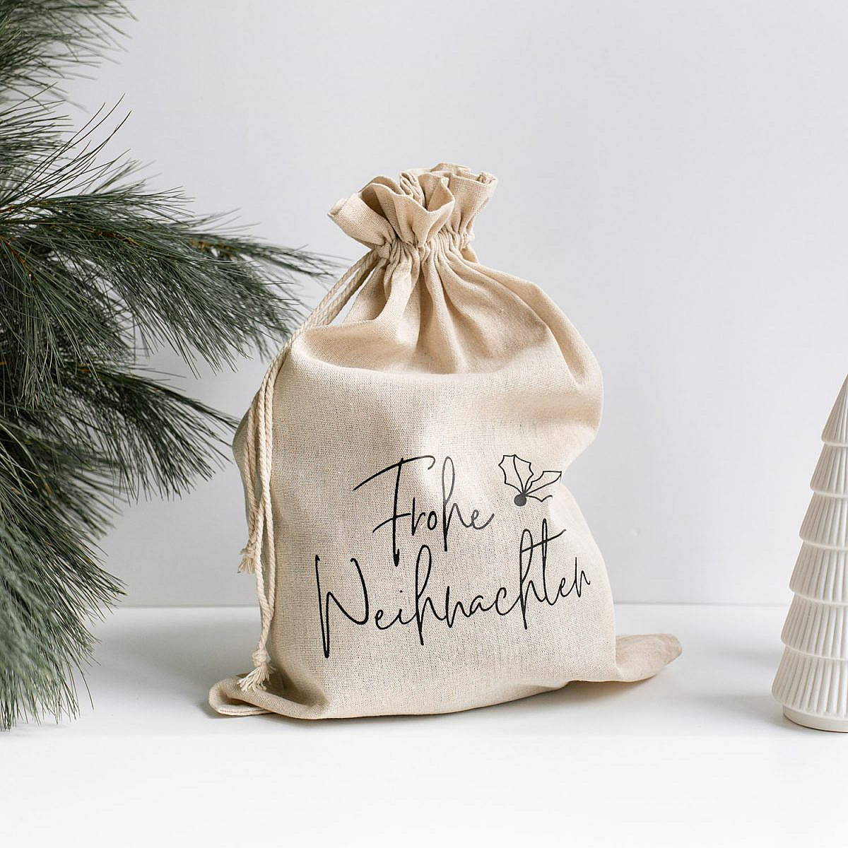 Geschenksack - Geschenkverpackung Frohe Weihnachten