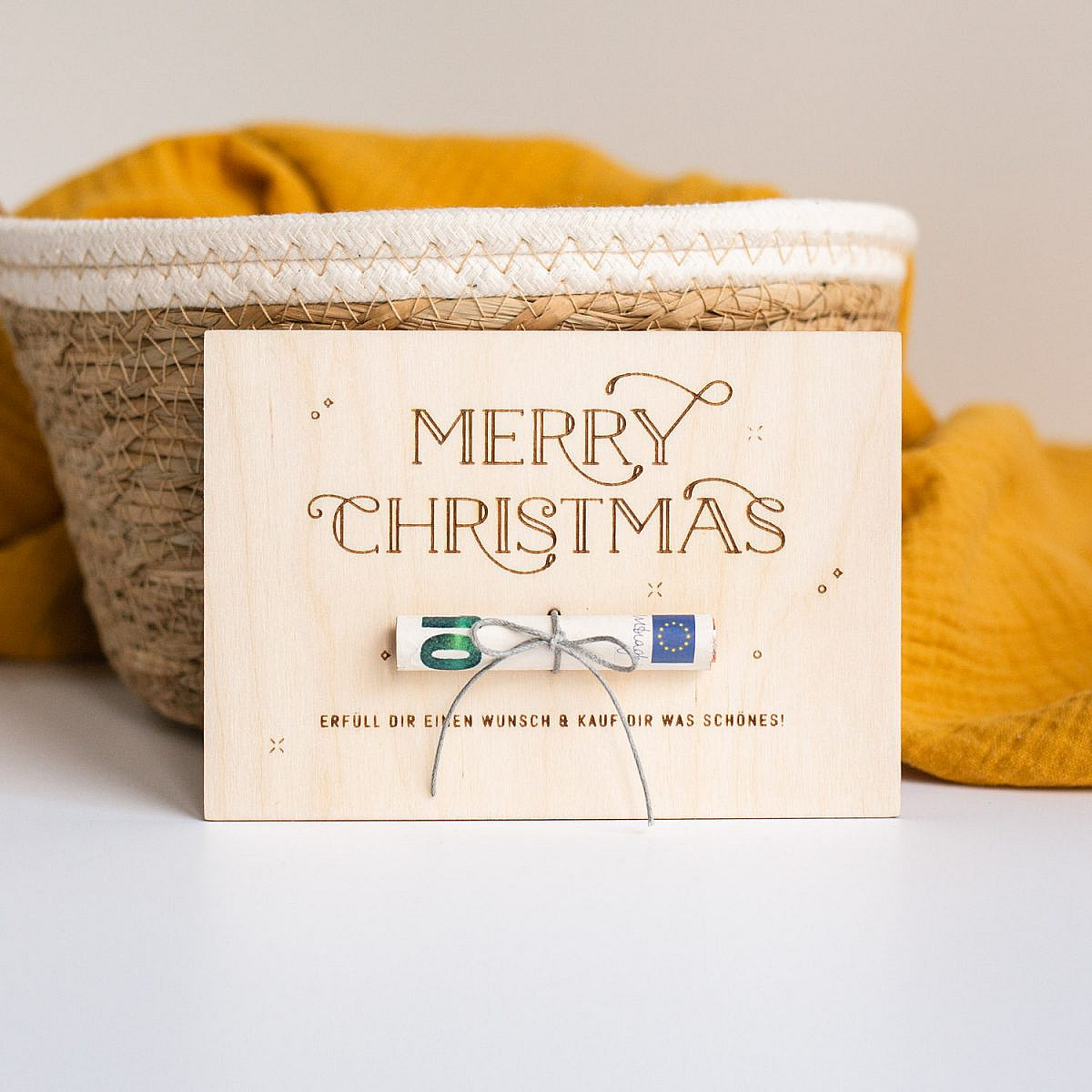 Merry Christmas - Karte Geldgeschenk – Bild 7