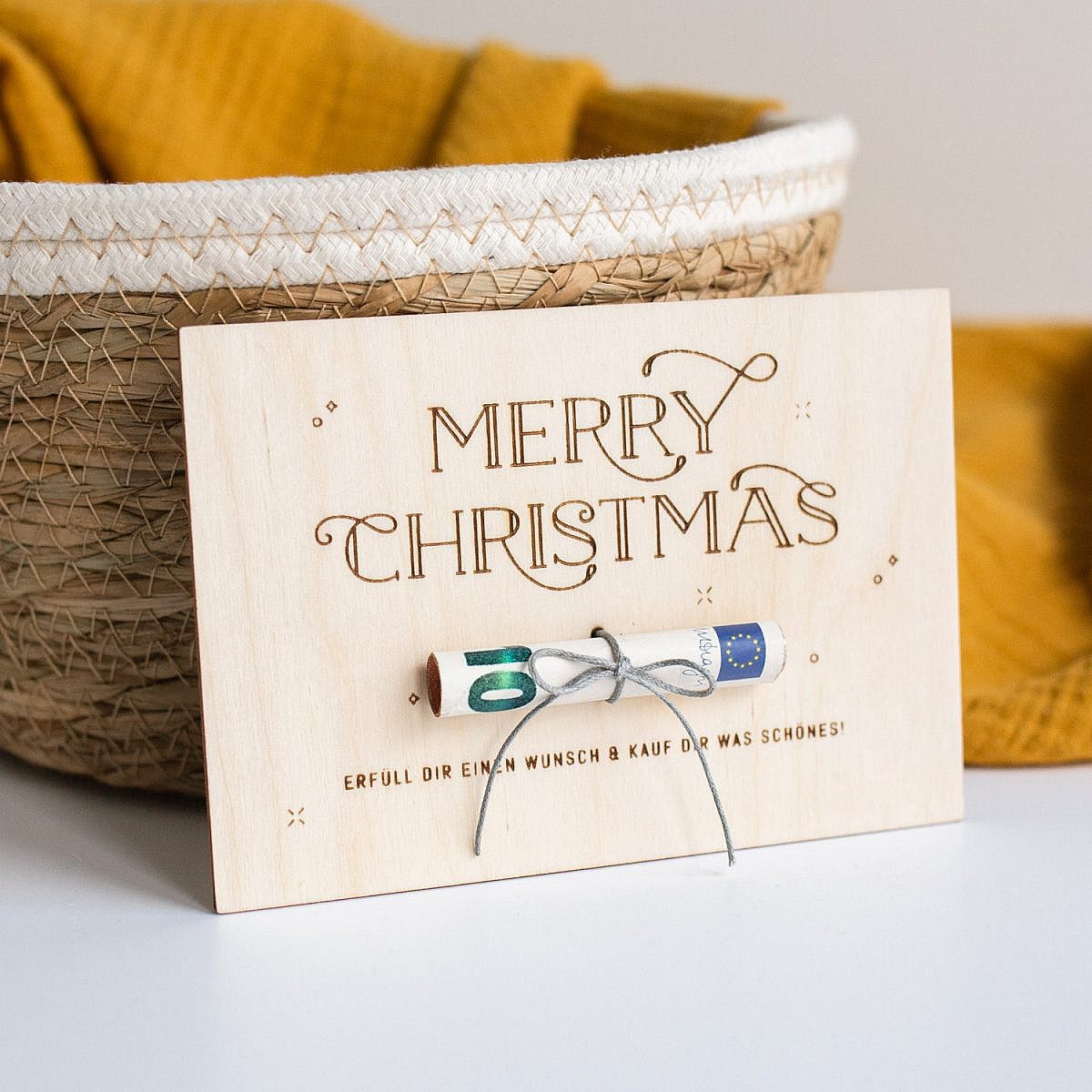 Merry Christmas - Karte Geldgeschenk – Bild 6