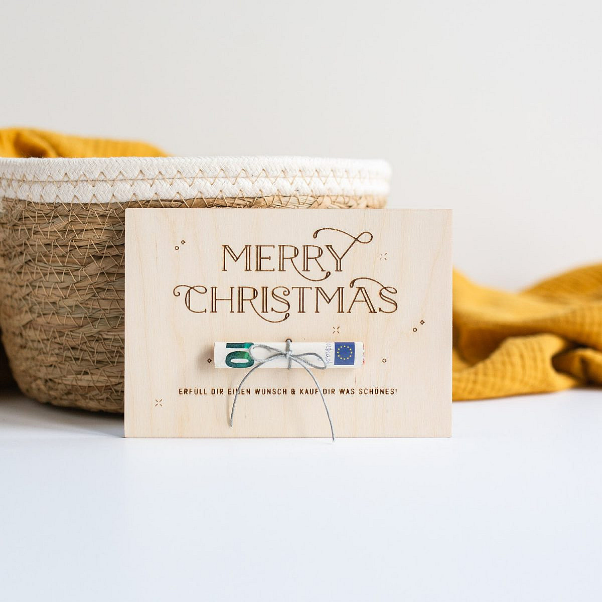 Merry Christmas - Karte Geldgeschenk – Bild 4