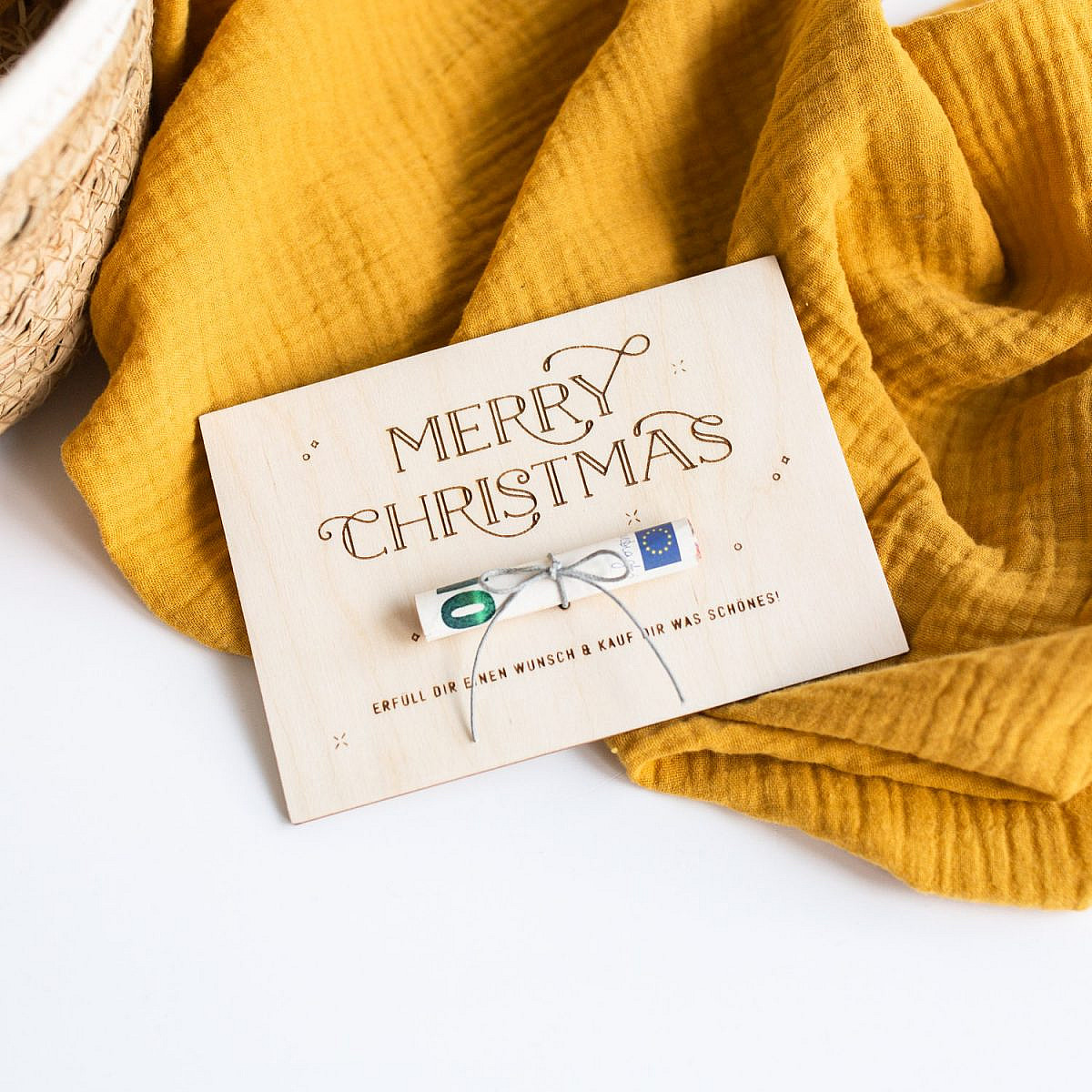 Merry Christmas - Karte Geldgeschenk – Bild 3