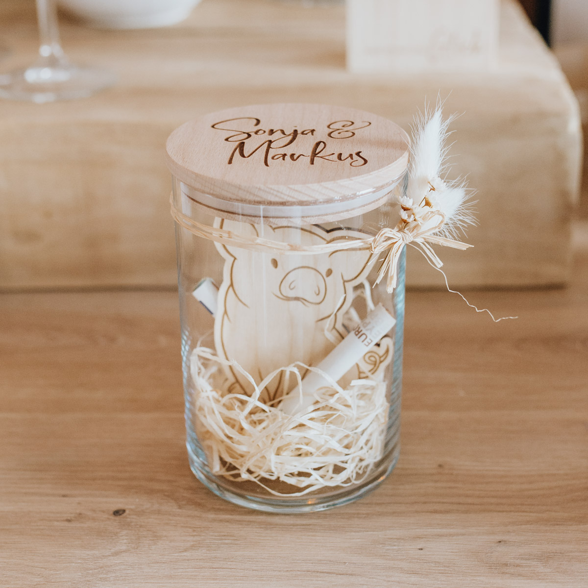 Brautpaar - Vorratsglas – Bild 3