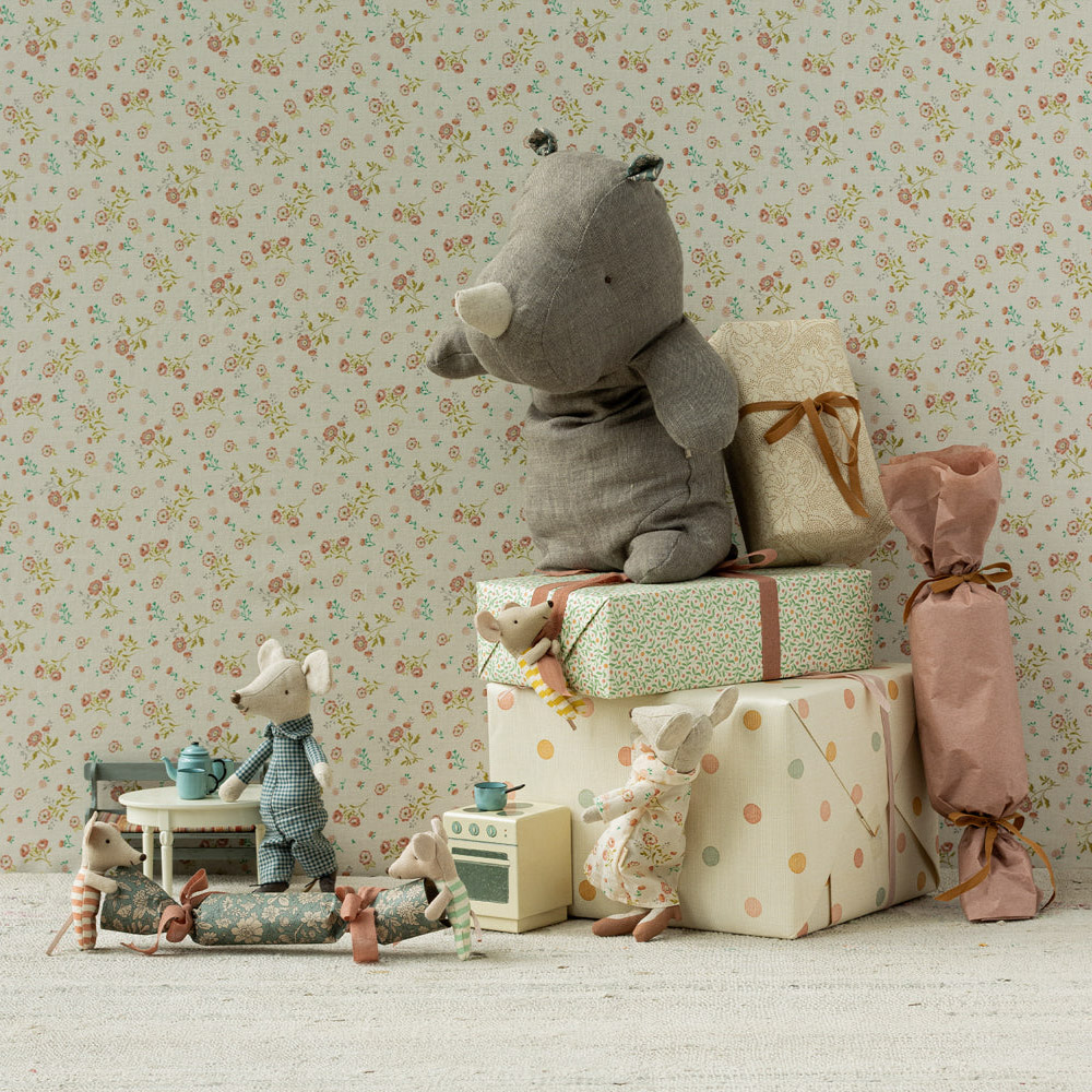 Kuscheltier - Kleines Nashorn Braun – Bild 2
