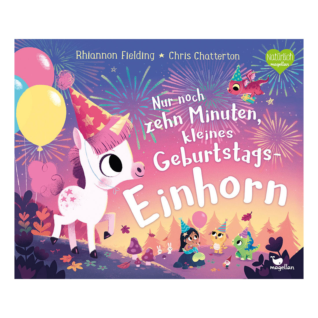 Nur noch zehn Minuten, kleines Geburtstagseinhorn