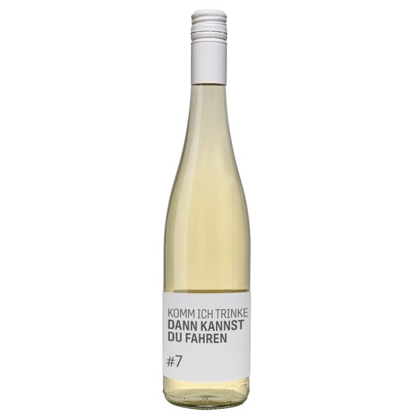 Komm ich trinke dann kannst du fahren - Weißwein