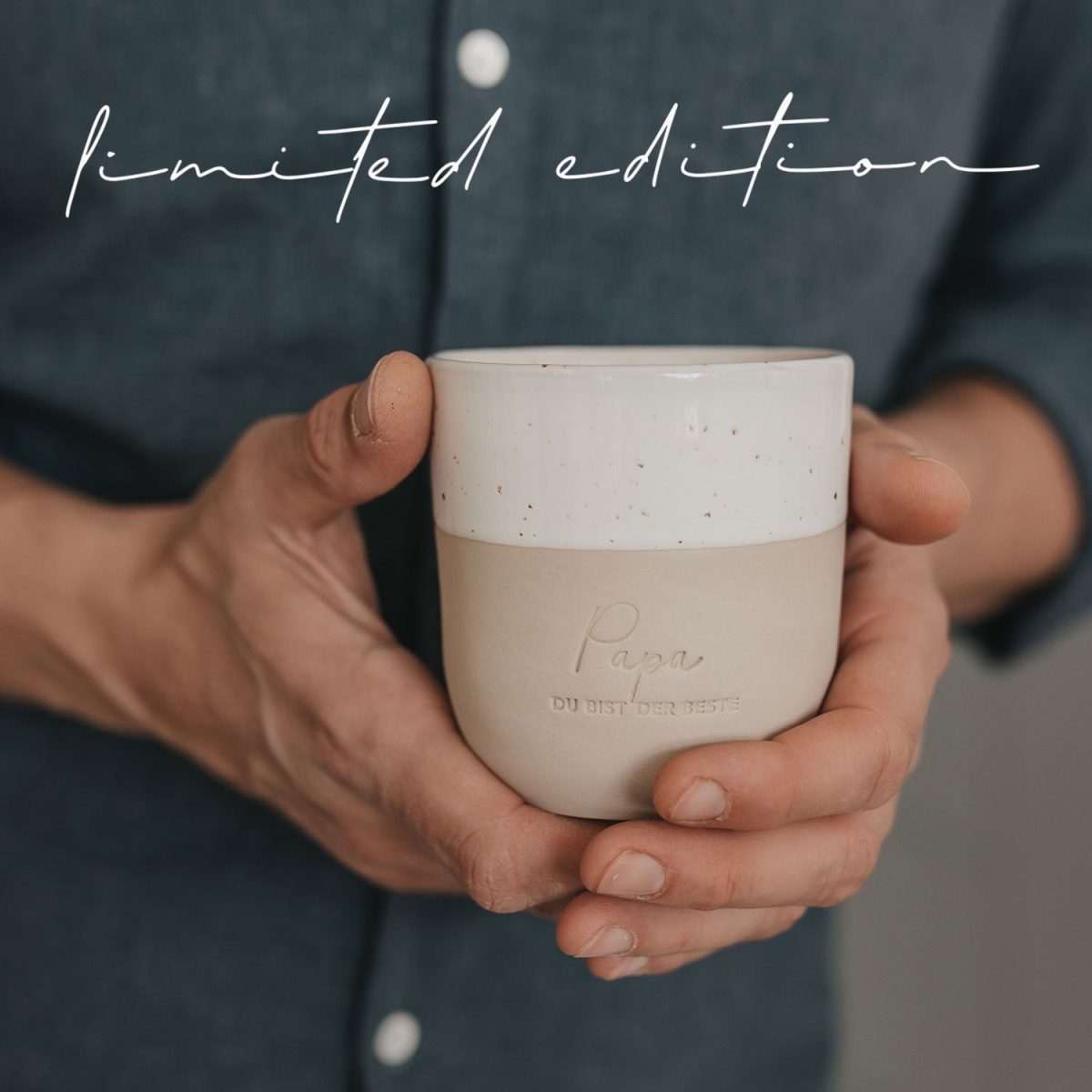 Papa Du bist der Beste - Limitierter Becher – Bild 2