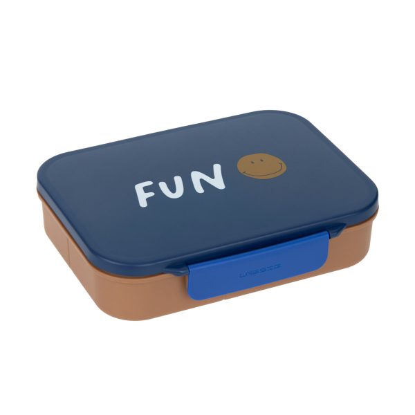 Bento Lunchbox - Brotdose Smile in Blau