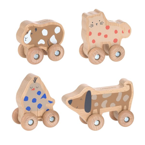 Holzspielzeug auf Rollen - Little Mateys
