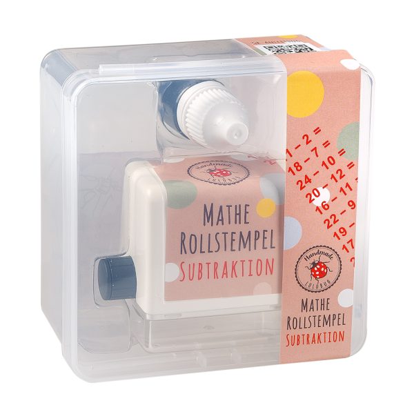 Mathe Rollstempel - Subtraktion