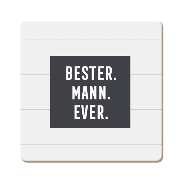 Bester. Mann. Ever. - Korkuntersetzer