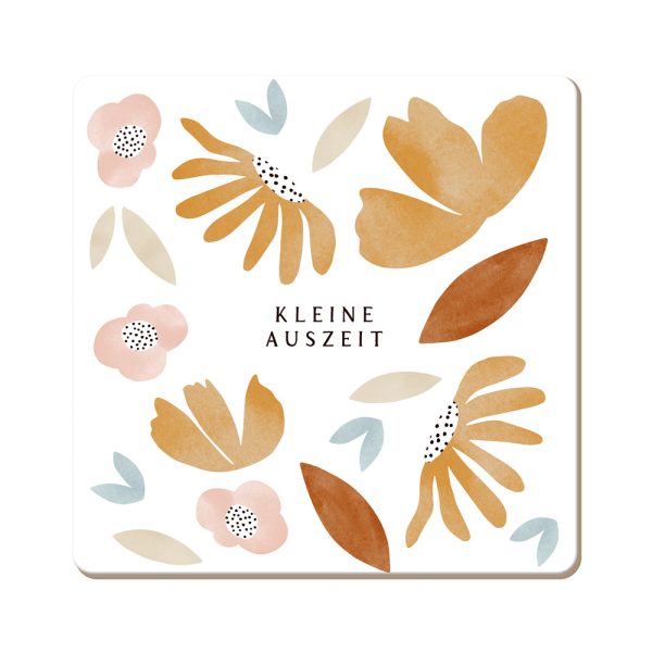 Kleine Auszeit - Korkuntersetzer