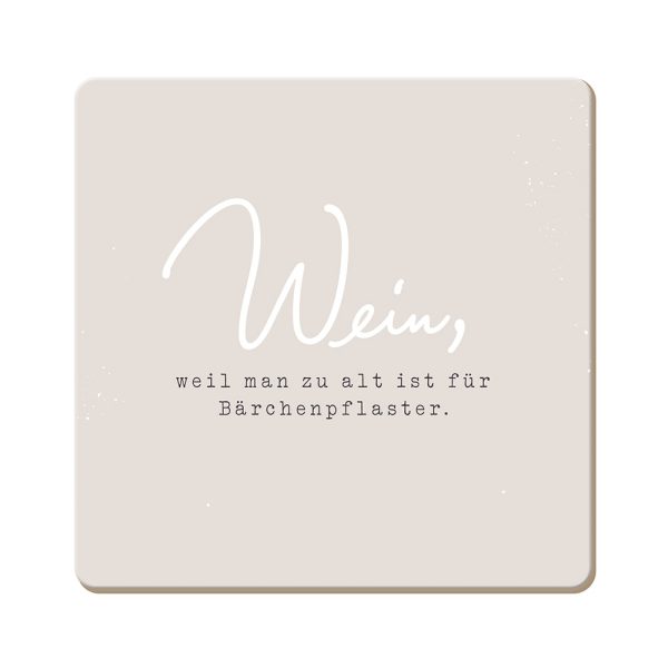 Wein - Korkuntersetzer