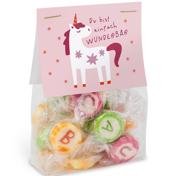 Du bist einfach wunderbar - ABC-Bonbons