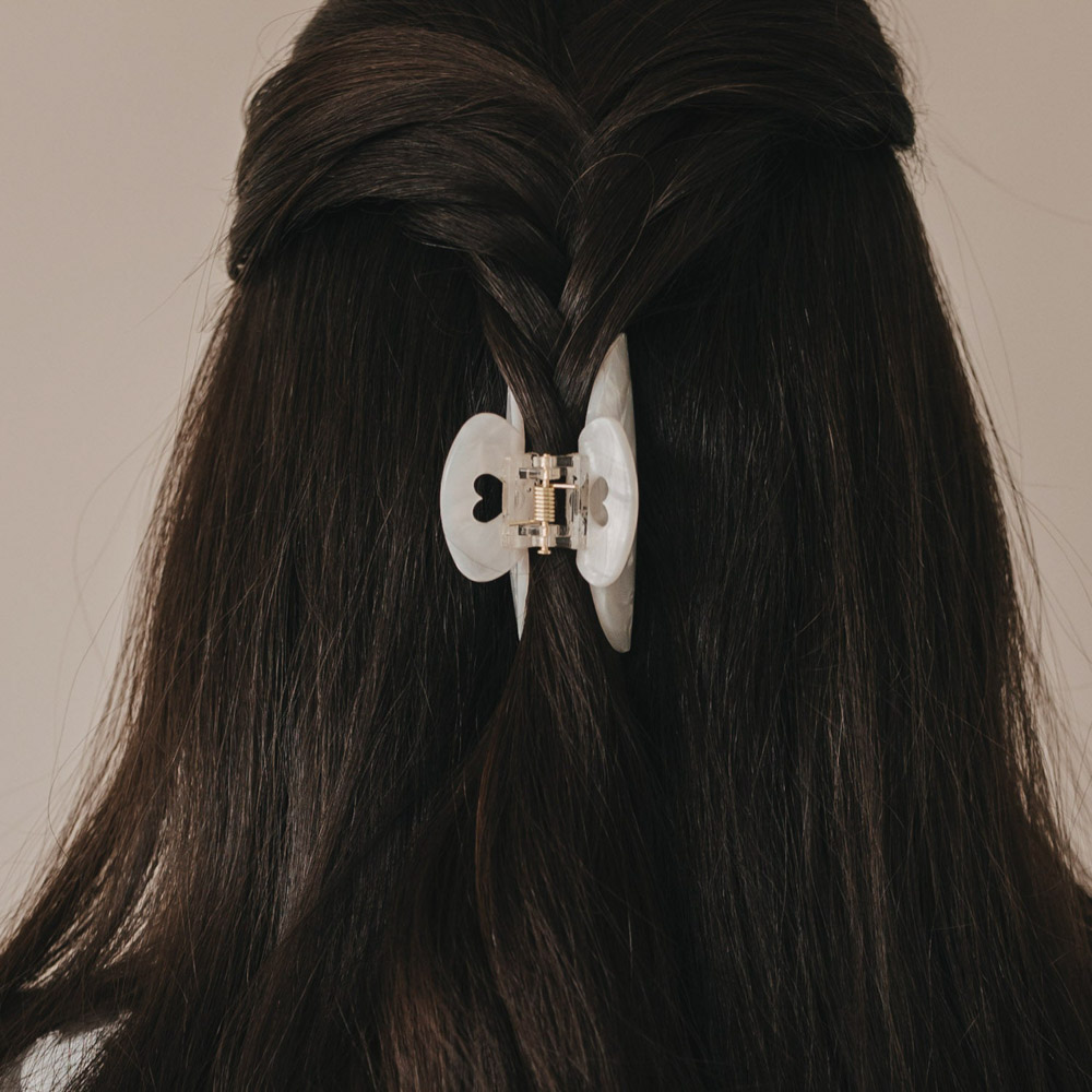 Herz Pearl - große Haarspange – Bild 5