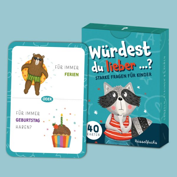 Würdest du lieber? Kartenspiel