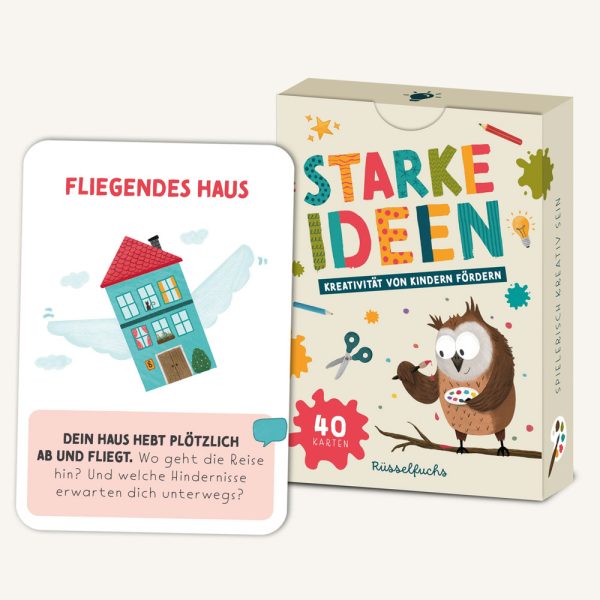 Kreativitätskarten für Kinder