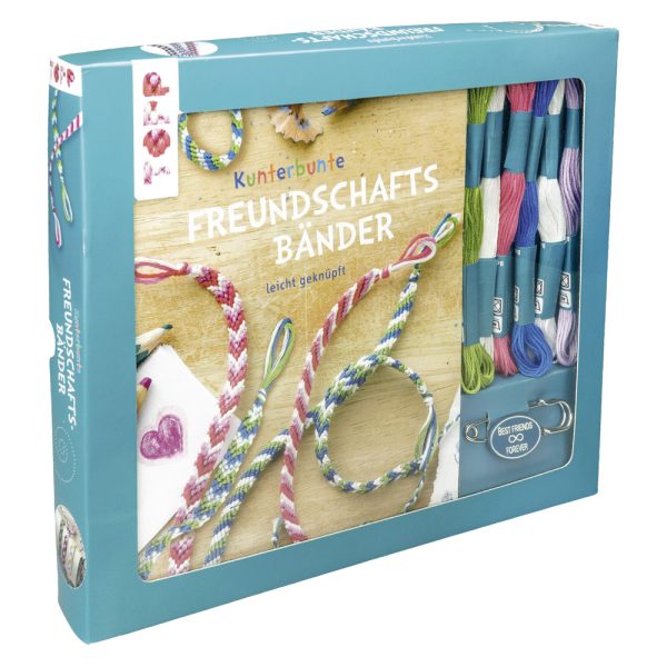 Kreativ-Set - Kunterbunte Freundschaftsbänder