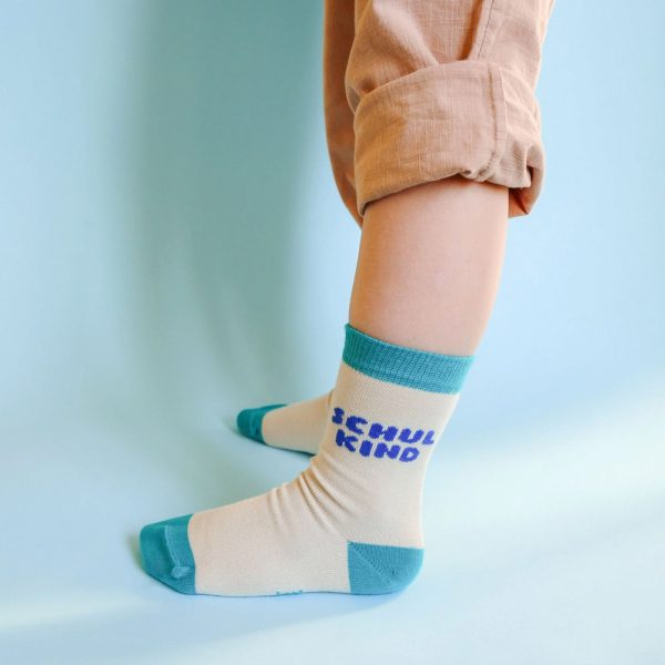 Schulkind Blau - Socken