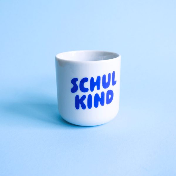 Schulkind Blau - Becher