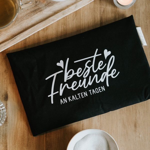 Körnerkissen - Beste Freunde an kalten Tagen