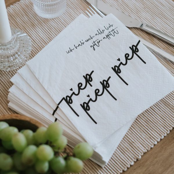 Servietten - Piep piep piep