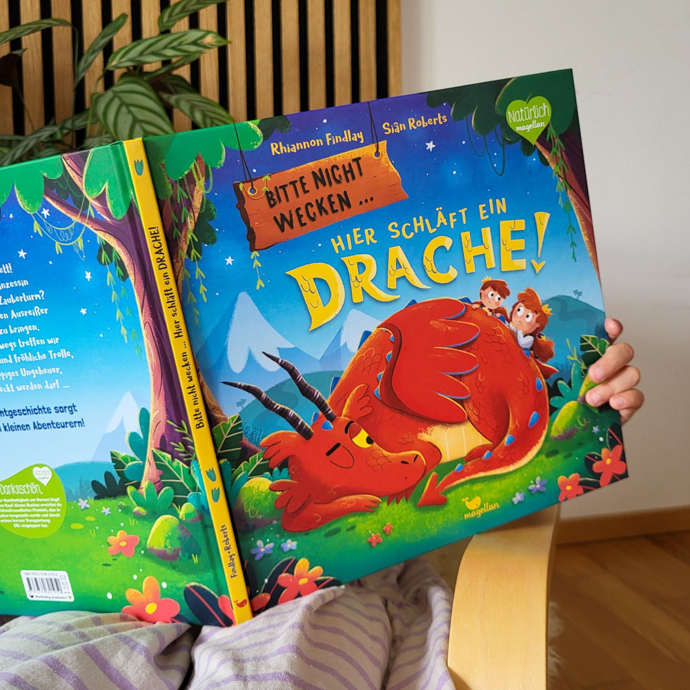 Bitte nicht wecken ... Hier schläft ein Drache! - Vorlesebuch – Bild 3