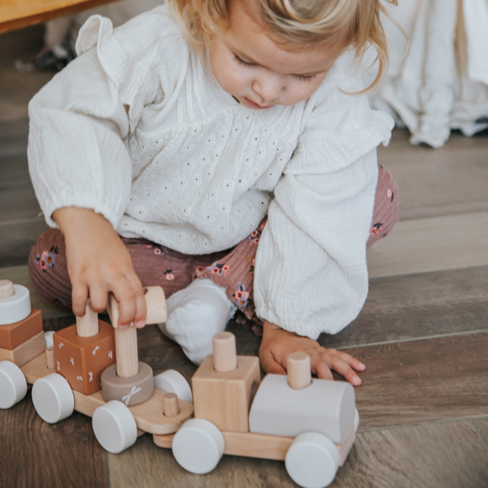 Eisenbahn aus Holz - Nougat – Bild 8