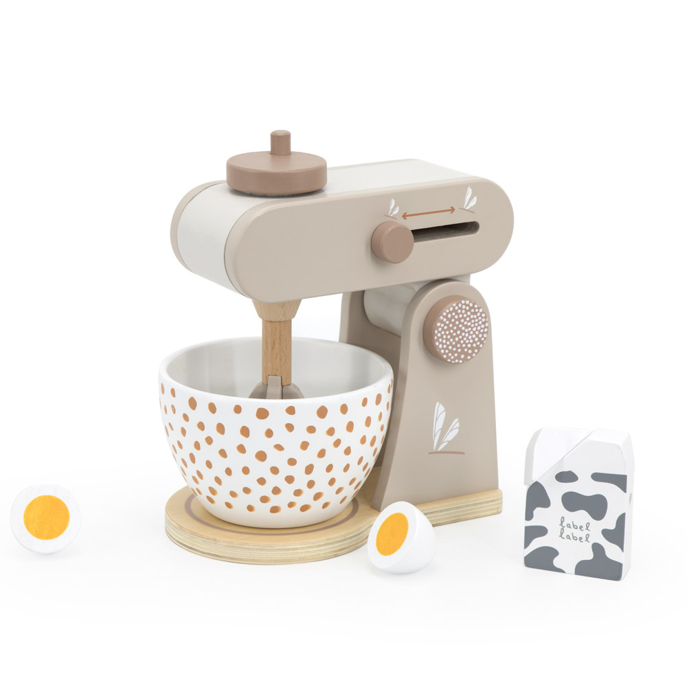 Küchenmaschine aus Holz - Nougat