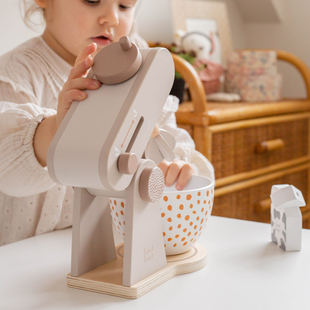 Küchenmaschine aus Holz - Nougat – Bild 7