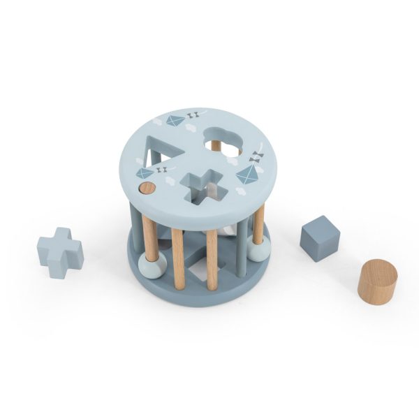 Sortierrad mit Formen - Blau