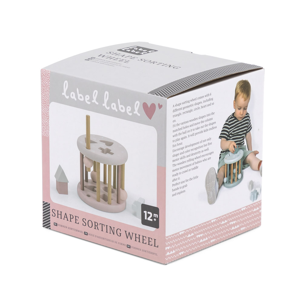 Sortierrad mit Formen - Rosa – Bild 5