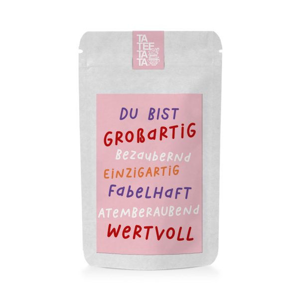 Du bist großartig - Rhabarberschorle Früchtetee 35g