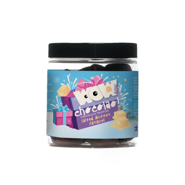 Gesalzene Butterkaramell Schokoladentrüffel - Geschenkglas