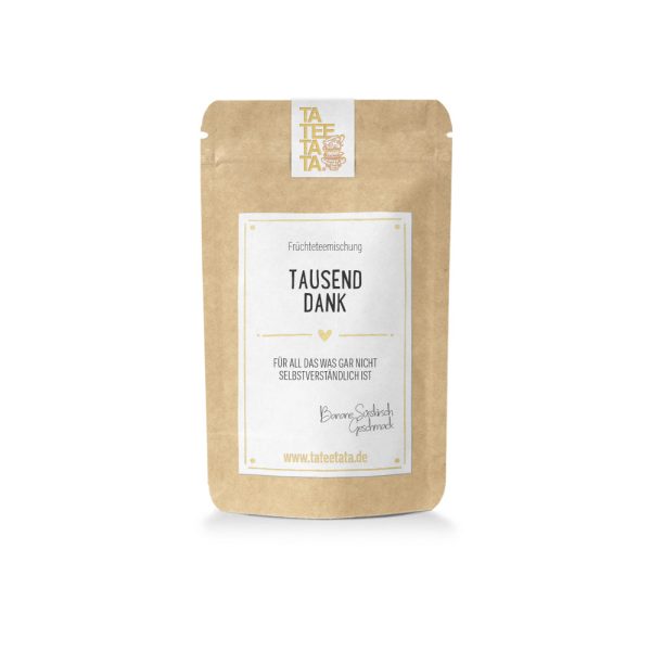 Tausend Dank - Banane Süßkirsche Früchtetee 15g