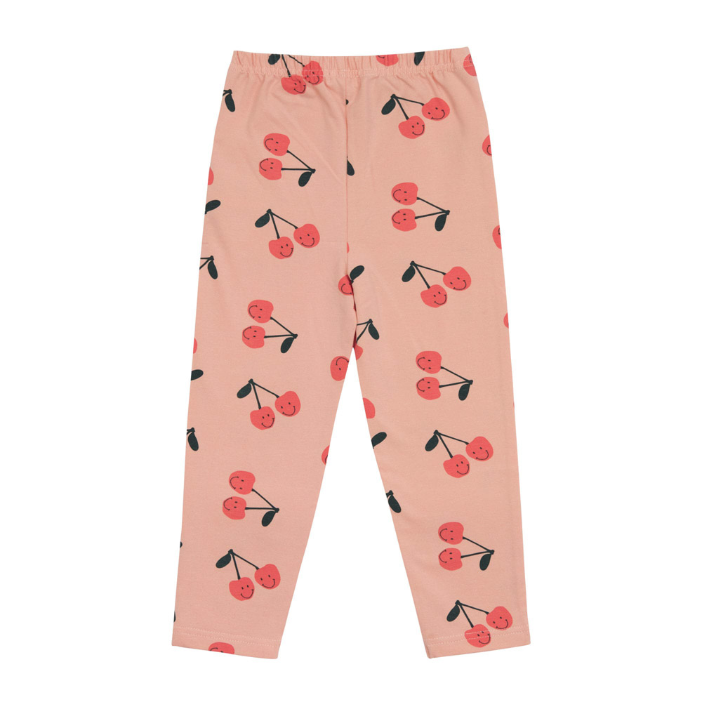 Kinder Leggings - Kirsche in Rosa – Bild 4