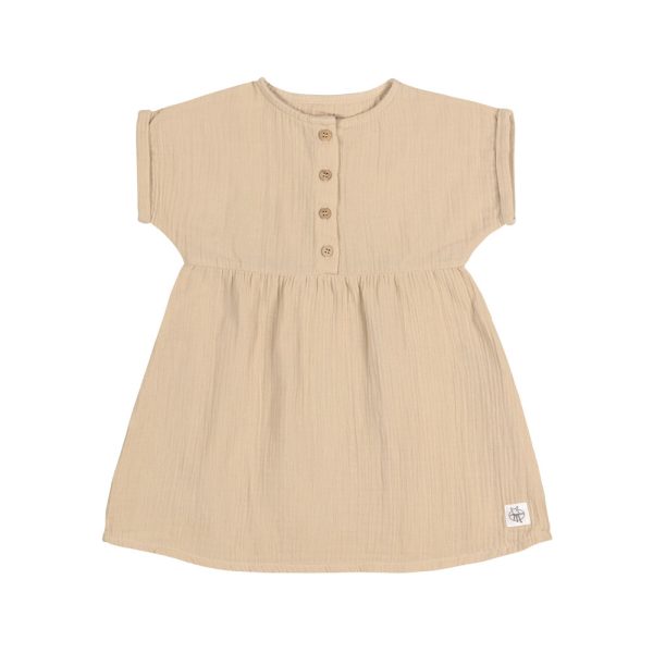 Kinderkleid in Beige