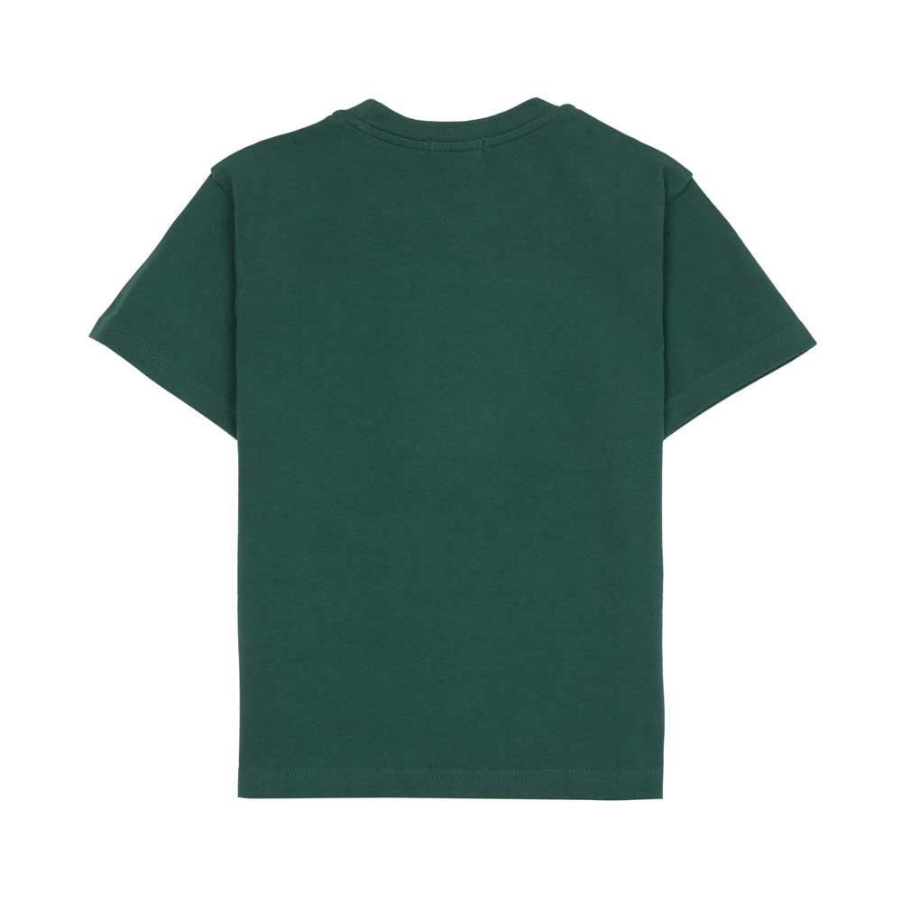 Kinder T-Shirt - Smile in Dunkelgrün – Bild 5