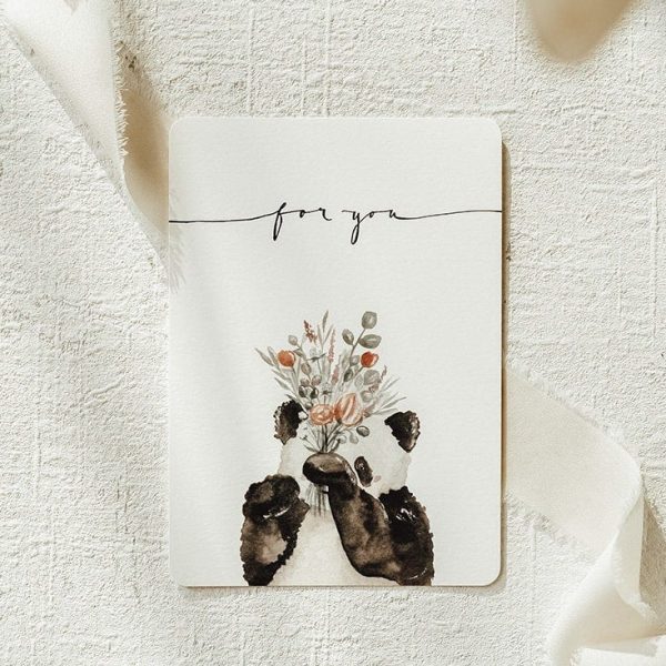 Postkarte - For You Panda