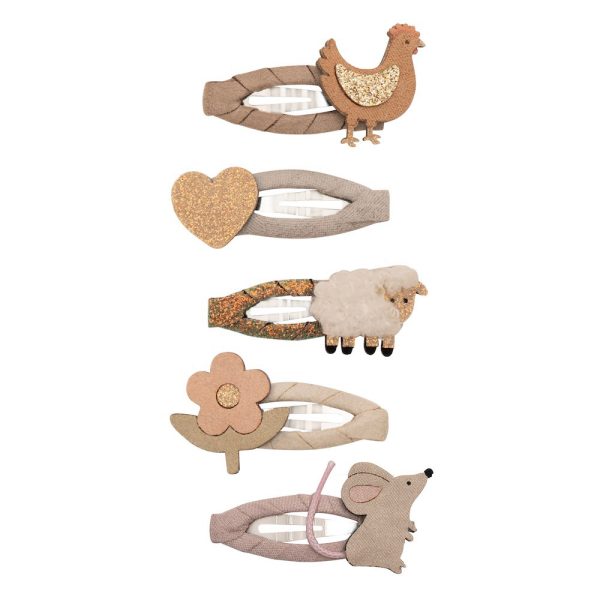 Bauernhof Clips - Haarklammern