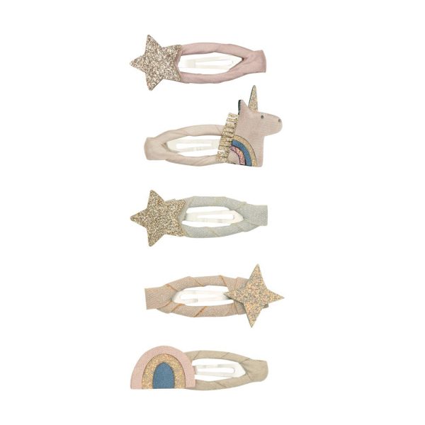 Einhorn Clips - Haarklammern