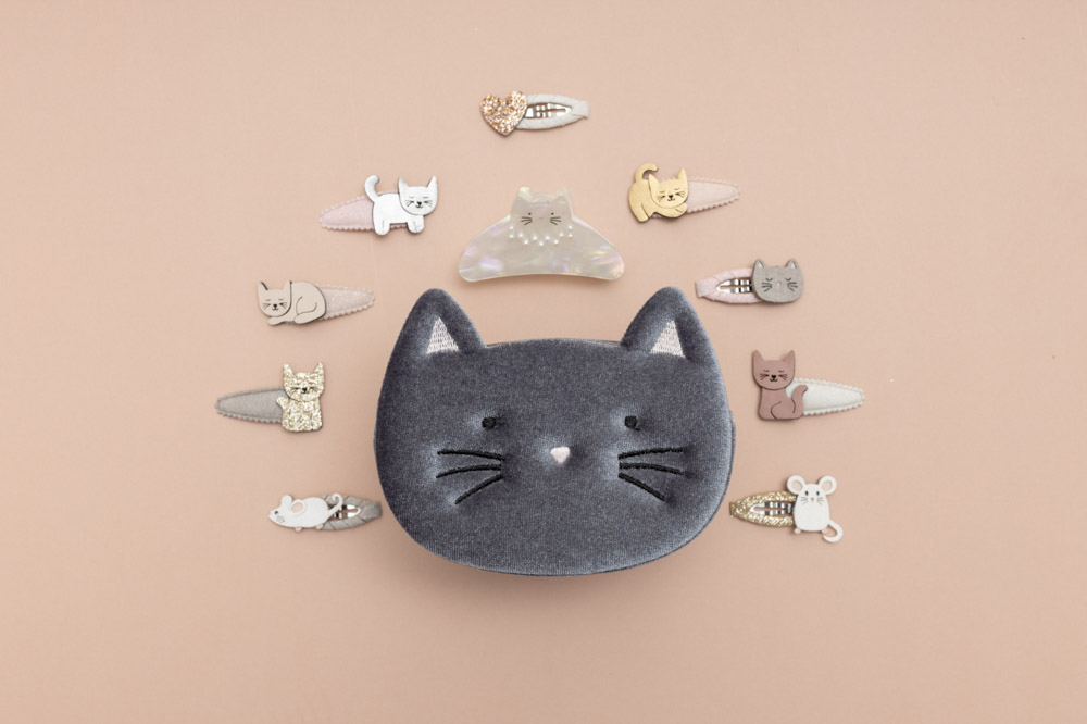 Katzen Clips - Haarklammern – Bild 4