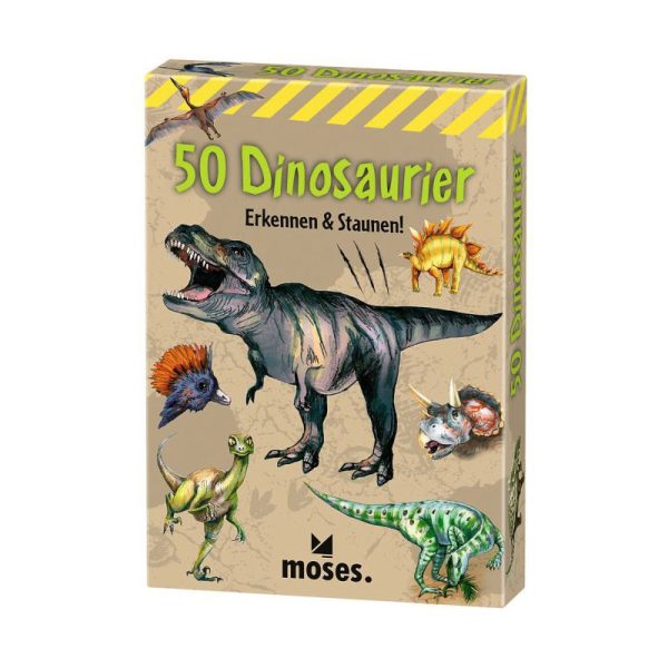 50 Dinosaurier - Erkennen & Staunen
