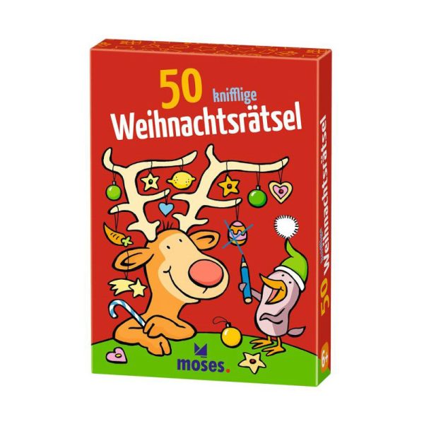 50 knifflige Weihnachtsrätsel - Rätselspiel