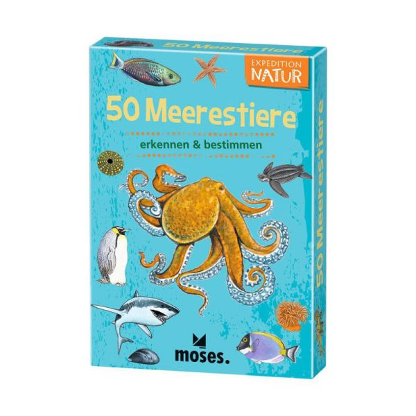 50 Meerestiere - Erkennen & Bestimmen