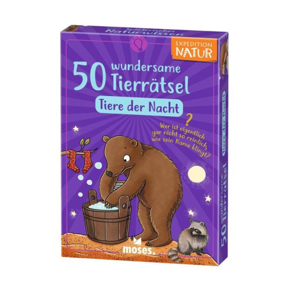 Expedition Natur - 50 wundersame Tierrätsel: Tiere der Nacht