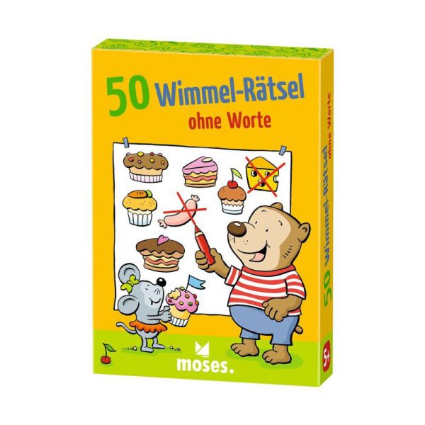 50 Wimmel-Rätsel ohne Worte - Quizspiel