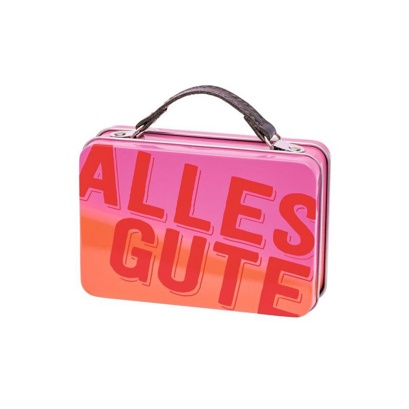 Koffer Herzensgrüße - Gutscheinverpackung