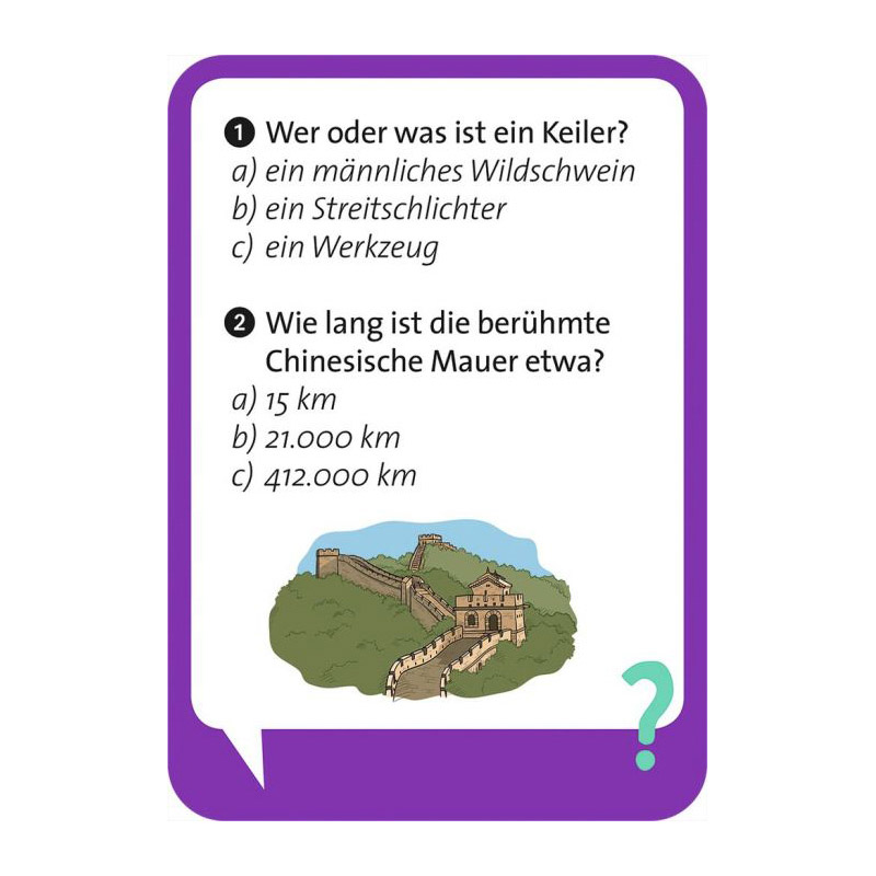 Pocket Quiz Junior - Allgemeinwissen - Kinderquiz – Bild 3