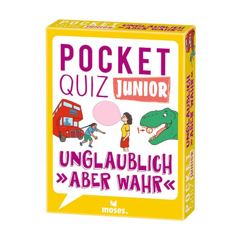 Pocket Quiz Junior - Unglaublich, aber wahr - Kinderquiz