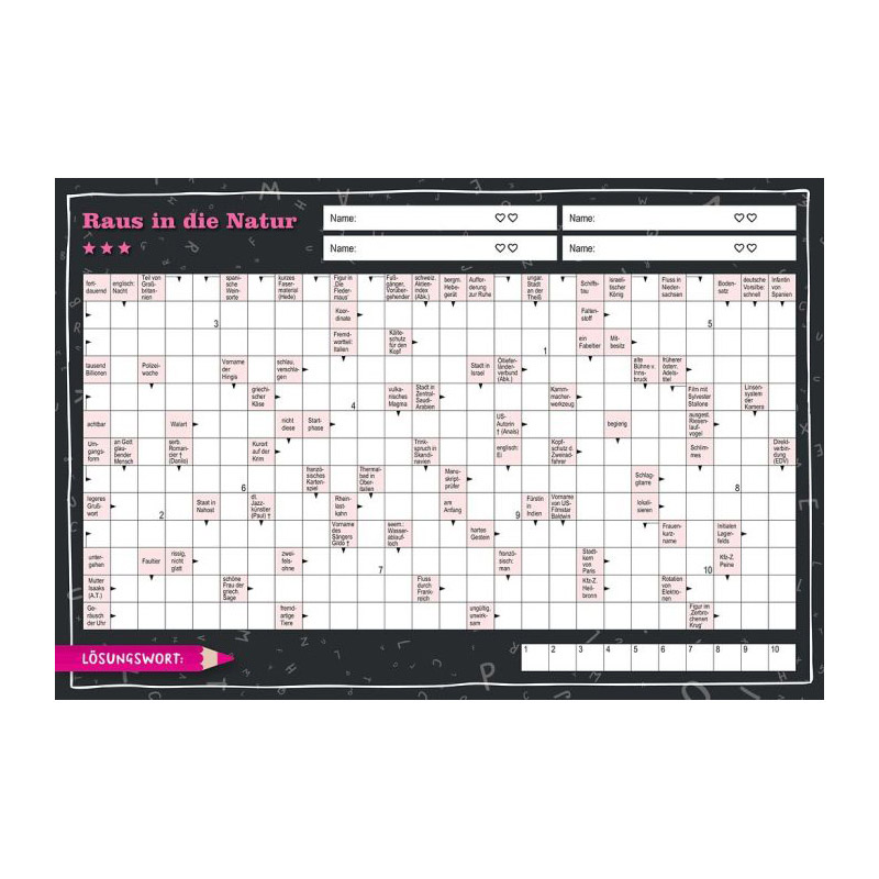 Kreuzwort-Challenge - Gesellschaftsspiel – Bild 4